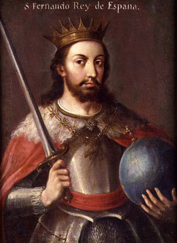 Image of St. Ferdinand III of Castile Image of St. Ferdinand III of Castile