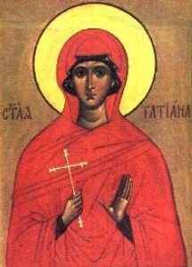 Image of St. Tatiana of Rome Image of St. Tatiana of Rome