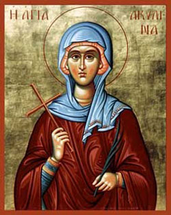 Image of St. Aquilina Image of St. Aquilina