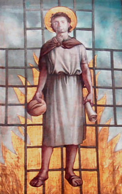 Image of St. Lawrence, Deacon and Martyr Image of St. Lawrence, Deacon and Martyr