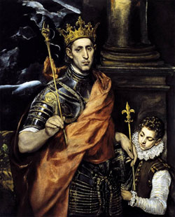 Image of St. Louis King of France Image of St. Louis King of France