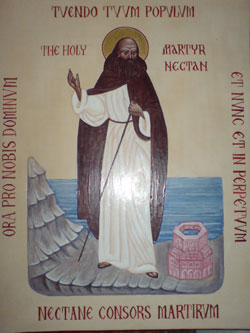 Image of St. Nectan of Hartland Image of St. Nectan of Hartland