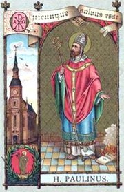 Image of St. Paulinus of Trier Image of St. Paulinus of Trier