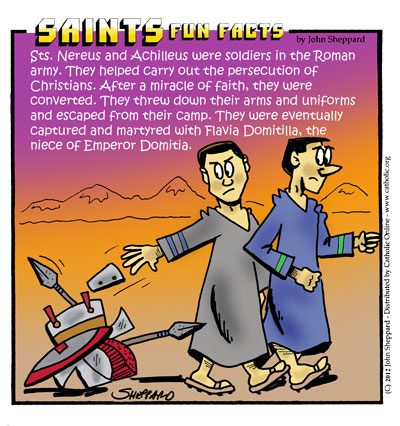 Sts. Nereus & Achilleus Fun Fact Sts. Nereus & Achilleus Fun Fact Image