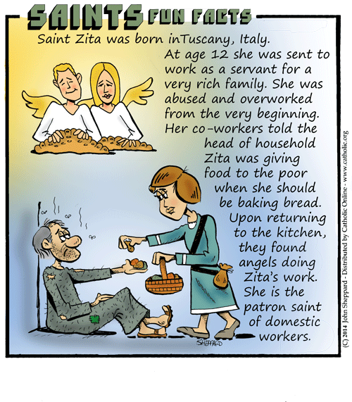 St. Zita Fun Fact St. Zita Fun Fact Image