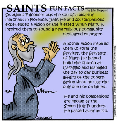 St. Alexis Falconieri Fun Fact St. Alexis Falconieri Fun Fact Image